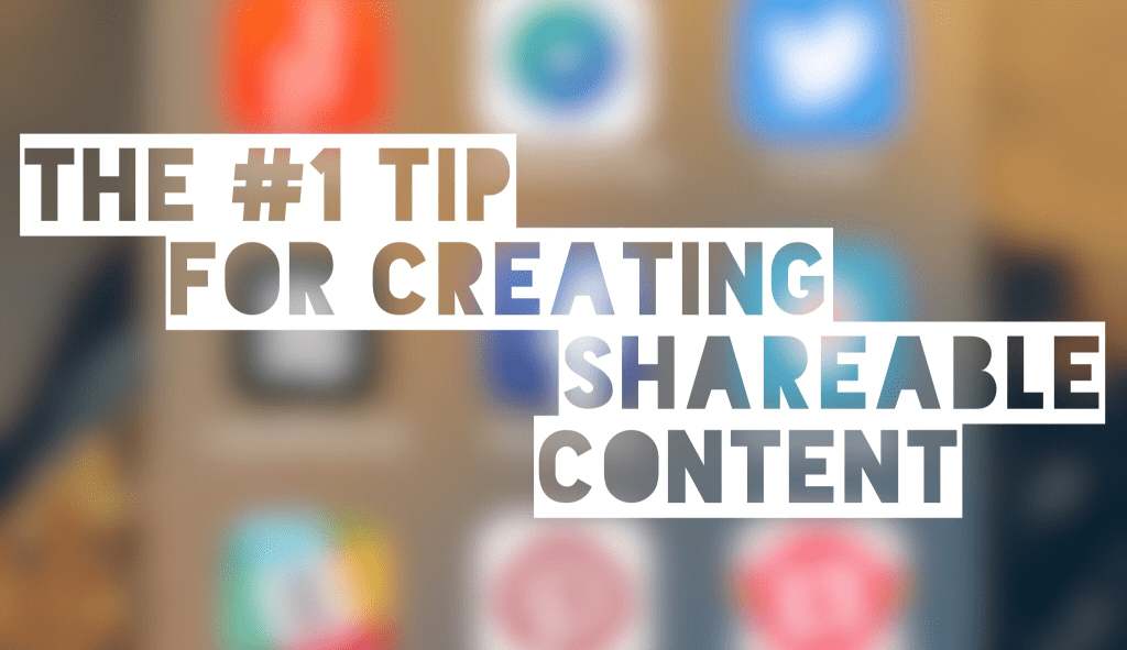 #1 easiest way to create shareable&nbsp;content