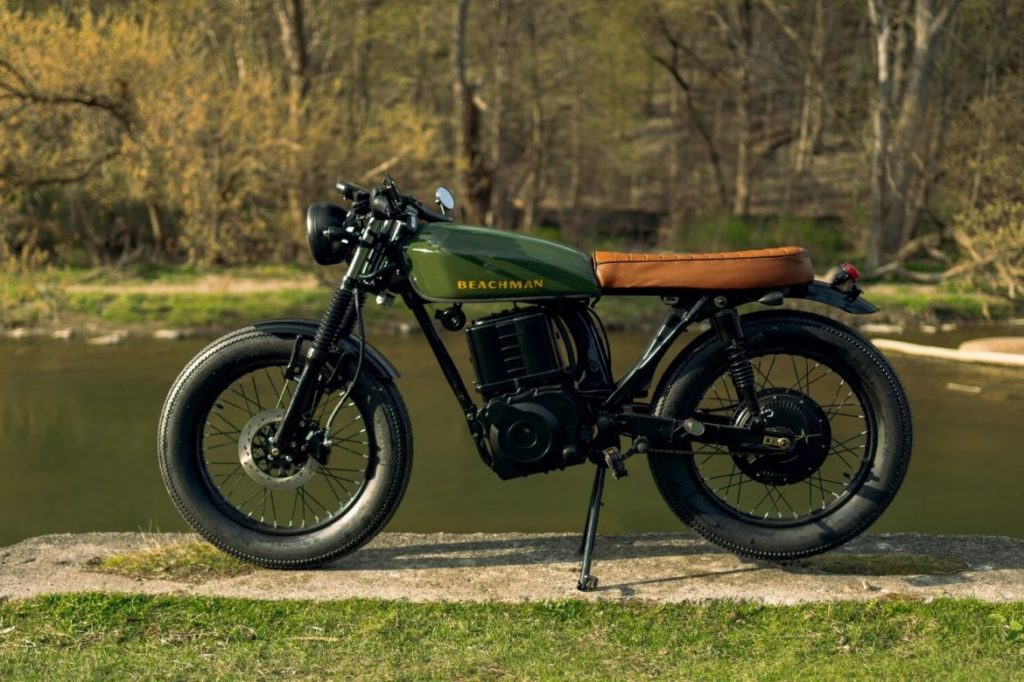 beachman 64, beachman ebike, electric cafe racer, electric motorbike