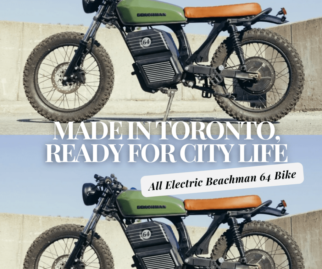 Turn Heads as You Ride: Timelessly Styled Electric Beachman 64 Bikes – Made in Toronto, Ready for City&nbsp;Life