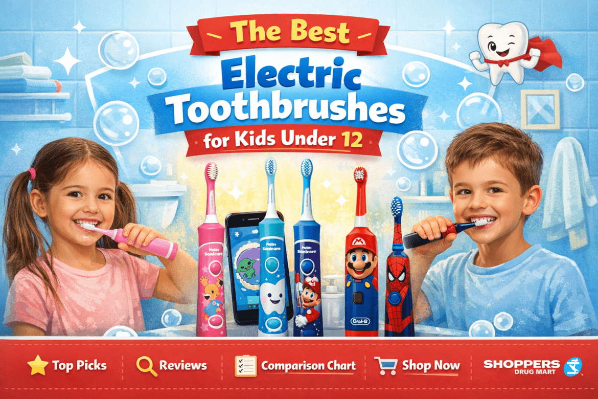 The Best Electric Toothbrushes For Kids Under 12