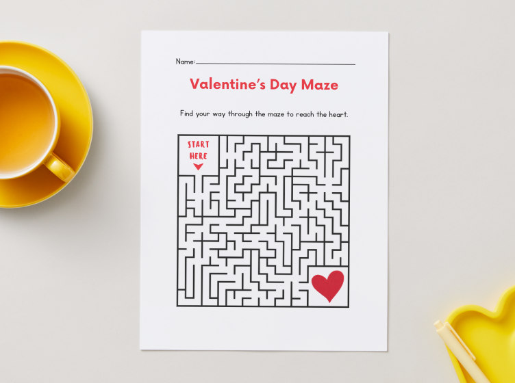 valentine's day crafts, valentine's day printables, free printable kids activities, socialdad